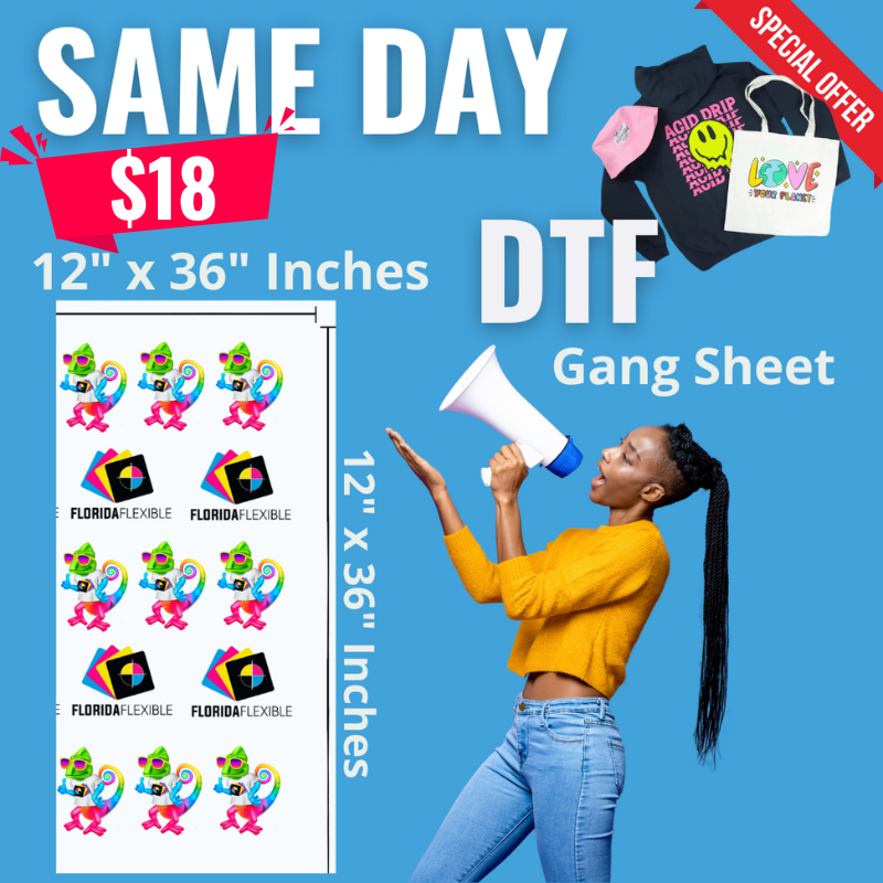 (12" x 36") DTF SAME DAY