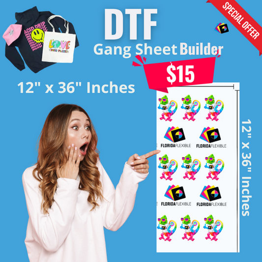 (12" x 36") DTF Gang Sheet Builder