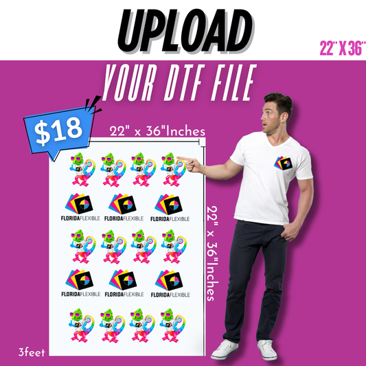 (22"x 36") (Upload your DTF file)