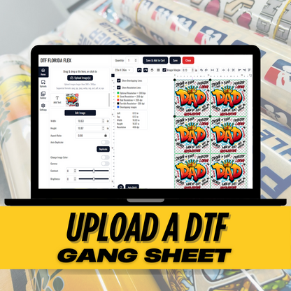 (22"x 36") Same Day (Gang Sheet Builder)